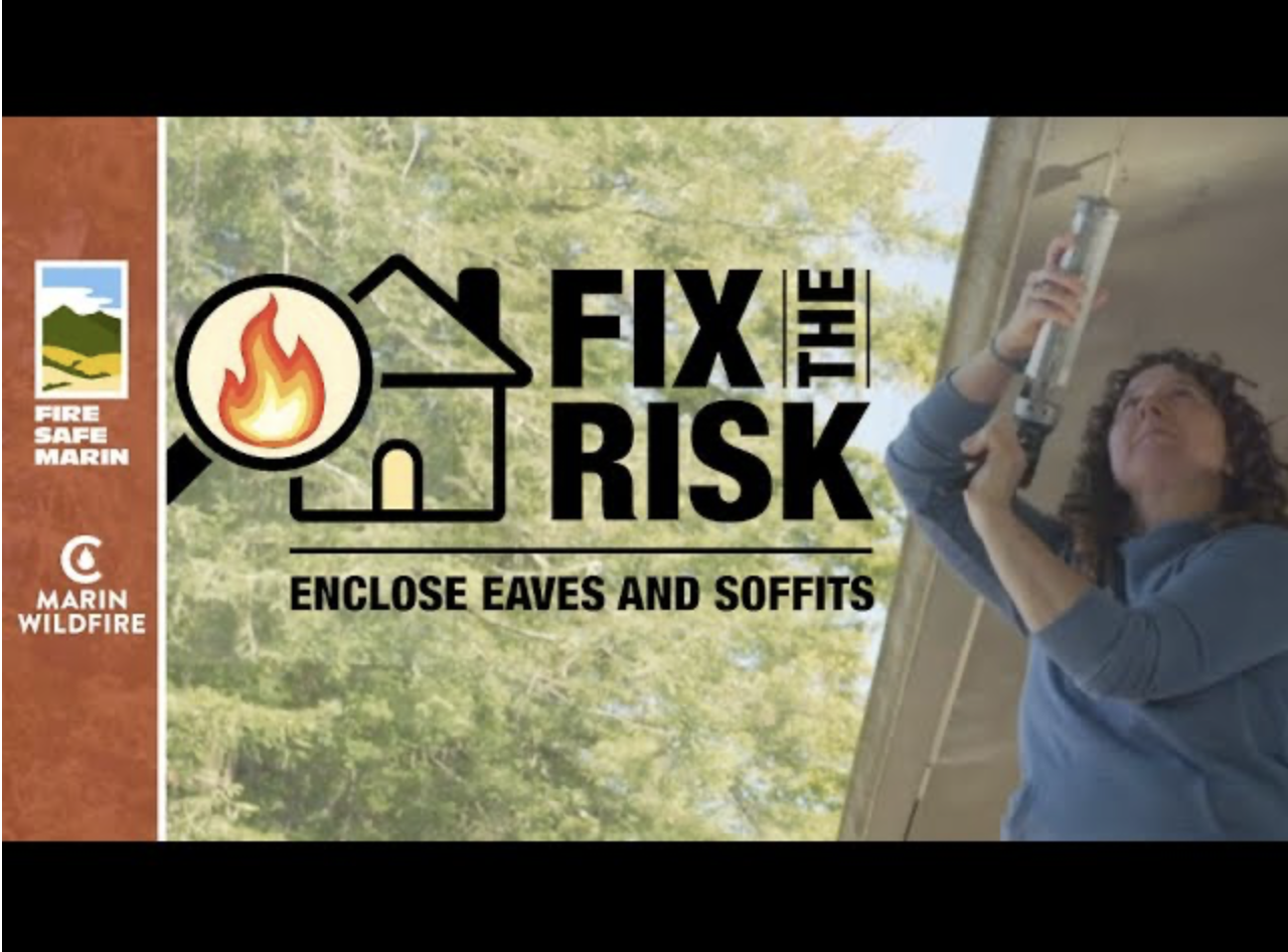 Fix the Risk:  Enclose Eaves and Soffits